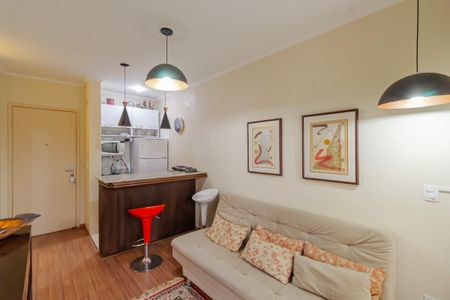 Sala de apartamento para alugar com 1 quarto, 40m² em Moema, São Paulo