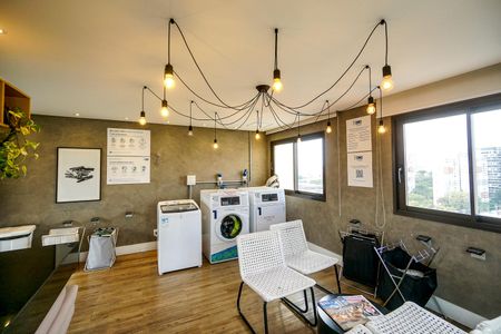 Studio à venda com 29m², 1 quarto e sem vagaÁrea Comum - Lavanderia