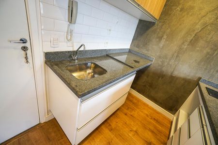 Studio à venda com 29m², 1 quarto e sem vagaCozinha