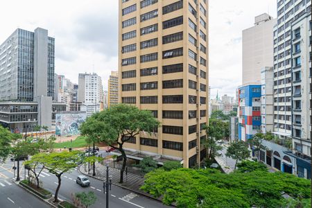 Vista da Sala de apartamento para alugar com 1 quarto, 51m² em Bela Vista, São Paulo