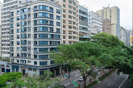 Vista da Sala de apartamento para alugar com 1 quarto, 51m² em Bela Vista, São Paulo