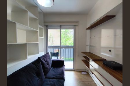 Studio para alugar com 27m², 1 quarto e sem vaga Studio para alugar com 27m², 1 quarto e sem vagaSala