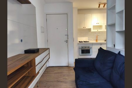 Studio para alugar com 27m², 1 quarto e sem vaga Studio para alugar com 27m², 1 quarto e sem vagaSala
