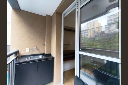 Studio para alugar com 27m², 1 quarto e sem vaga Studio para alugar com 27m², 1 quarto e sem vagaVaranda do Quarto