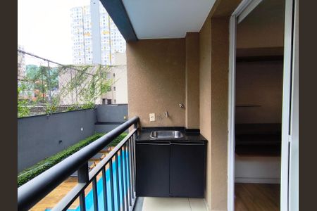 Studio para alugar com 27m², 1 quarto e sem vaga Studio para alugar com 27m², 1 quarto e sem vagaVaranda do Quarto