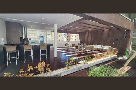 Studio para alugar com 58m², 1 quarto e 1 vaga Studio para alugar com 58m², 1 quarto e 1 vagaÁrea comum - Churrasqueira