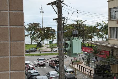 Vista dos Quartos de apartamento para alugar com 2 quartos, 60m² em Aparecida, Santos