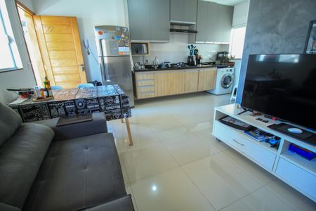 Studio à venda com 35m², 1 quarto e sem vagaSala