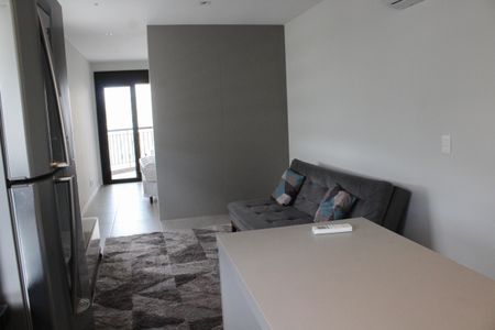 Sala de apartamento para alugar com 1 quarto, 44m² em Santa Cecília, São Paulo