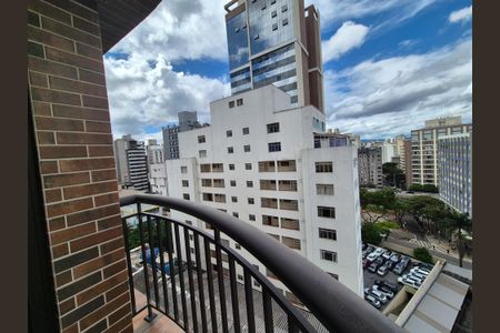 Vista da Sacada Quarto de apartamento para alugar com 1 quarto, 44m² em Santa Cecília, São Paulo