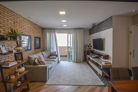 Sala de apartamento à venda com 3 quartos, 107m² em Jardim Chácara Inglesa, São Bernardo do Campo