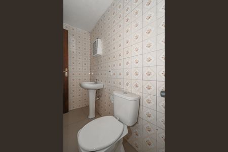 Banheiro da Suíte de apartamento para alugar com 1 quarto, 50m² em Jardim do Salso, Porto Alegre