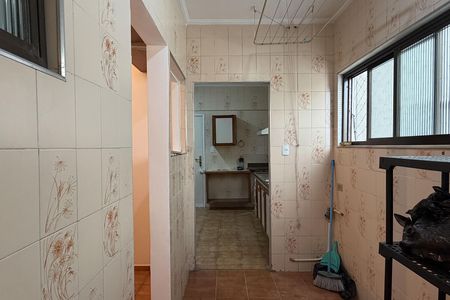 Área de Serviço de apartamento para alugar com 3 quartos, 157m² em Boqueirão, Santos