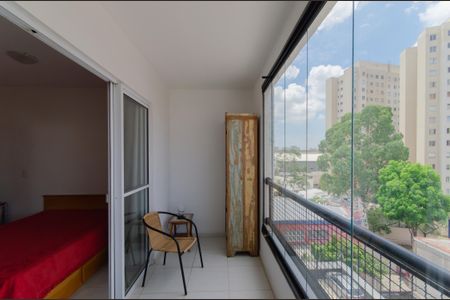 Varanda do Studio de kitnet/studio à venda com 1 quarto, 36m² em Cambuci, São Paulo
