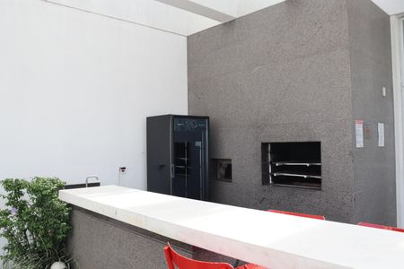 Studio à venda com 35m², 1 quarto e 1 vagaChurrasqueiras