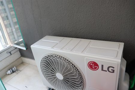 Studio à venda com 35m², 1 quarto e 1 vagaVaranda