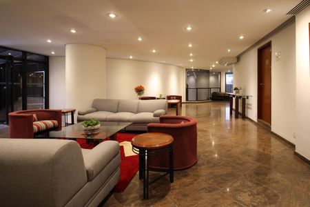 Apartamento para alugar com 130m², 3 quartos e 2 vagasÁrea comum - Salão de festas