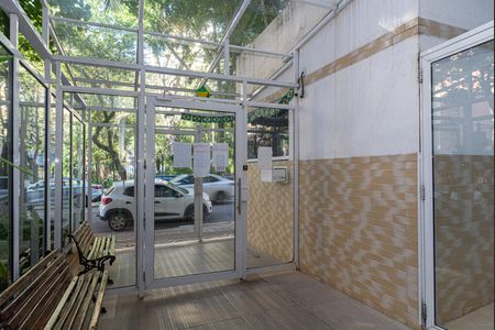 Área comum - Entrada do Edifício de kitnet/studio à venda com 1 quarto, 28m² em Bela Vista, São Paulo
