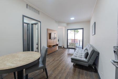 Sala de apartamento para alugar com 1 quarto, 48m² em Consolação, São Paulo