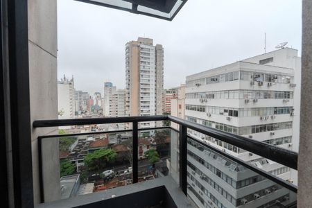 Sacada de apartamento para alugar com 1 quarto, 48m² em Consolação, São Paulo