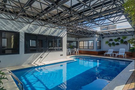 Área comum - Piscina de apartamento para alugar com 1 quarto, 48m² em Consolação, São Paulo