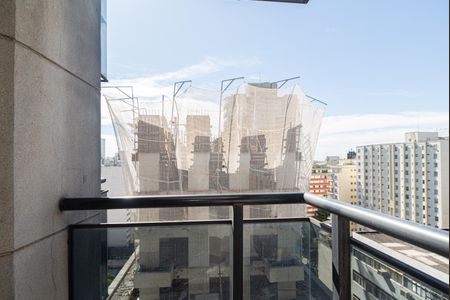 Varanda da Sala de apartamento para alugar com 1 quarto, 48m² em Consolação, São Paulo