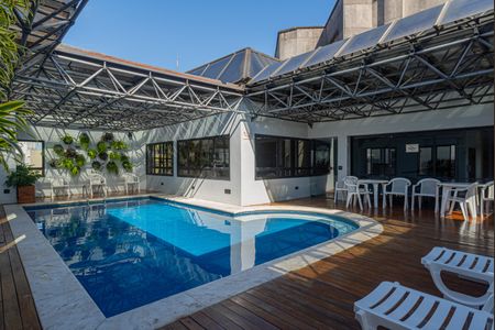 Área comum - Piscina de apartamento para alugar com 1 quarto, 48m² em Consolação, São Paulo