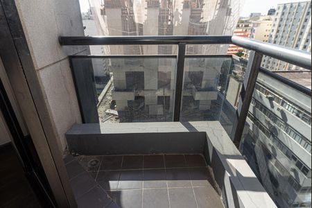 Varanda da Sala de apartamento para alugar com 1 quarto, 48m² em Consolação, São Paulo