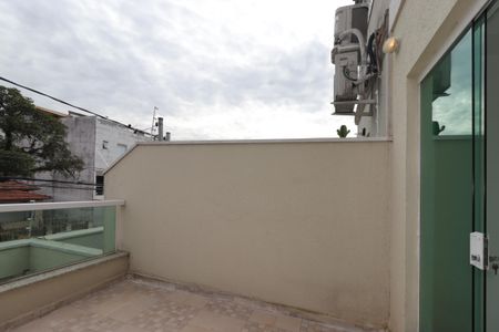 Varanda da Sala de casa para alugar com 3 quartos, 118m² em Campestre, Santo André