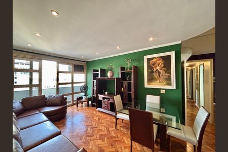 Sala de apartamento para alugar com 3 quartos, 100m² em Copacabana, Rio de Janeiro
