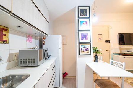 Studio para alugar com 25m², 1 quarto e sem vaga Studio para alugar com 25m², 1 quarto e sem vagaCozinha