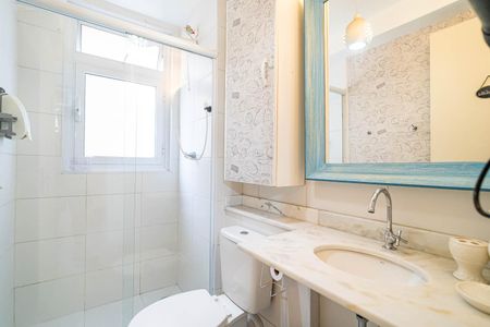 Studio para alugar com 25m², 1 quarto e sem vaga Studio para alugar com 25m², 1 quarto e sem vagaBanheiro