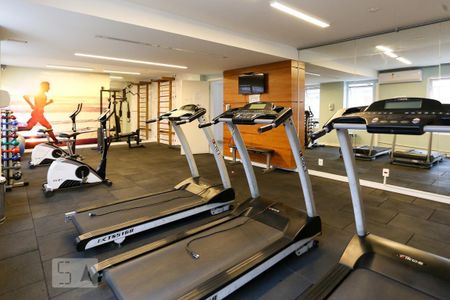 Studio para alugar com 25m², 1 quarto e sem vaga Studio para alugar com 25m², 1 quarto e sem vagaÁrea comum - Academia