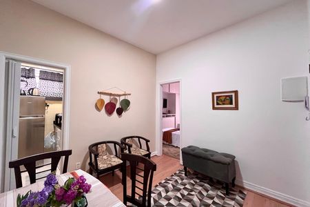 Sala  de apartamento para alugar com 1 quarto, 34m² em Copacabana, Rio de Janeiro