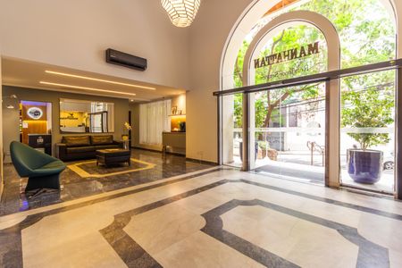 Apartamento para alugar com 44m², 1 quarto e 1 vagaÁrea comum - Hall Social