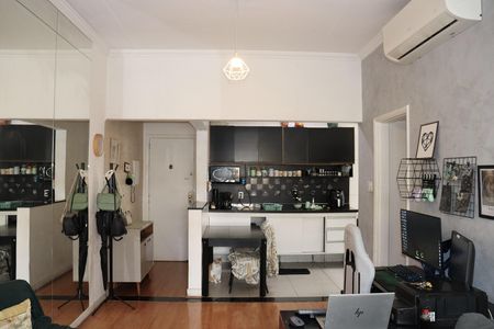 Sala de apartamento à venda com 1 quarto, 51m² em Bela Vista, São Paulo