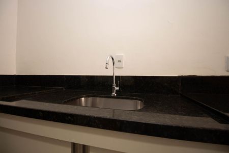 Studio para alugar com 40m², 1 quarto e sem vaga Studio para alugar com 40m², 1 quarto e sem vagaCozinha e Área de Serviço