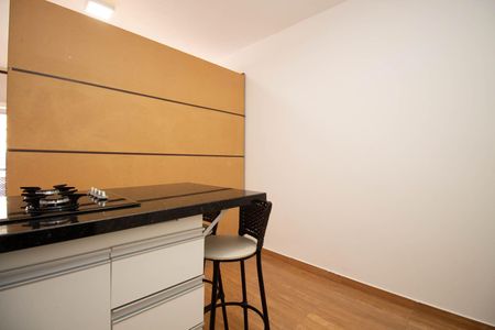 Studio para alugar com 40m², 1 quarto e sem vaga Studio para alugar com 40m², 1 quarto e sem vagaCozinha e Área de Serviço