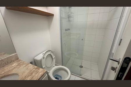 Apartamento para alugar com 48m², 1 quarto e 1 vaga Apartamento para alugar com 48m², 1 quarto e 1 vagaBanheiro social