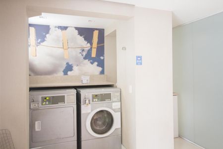 Área externa de apartamento para alugar com 1 quarto, 45m² em Chácara Itaim, São Paulo