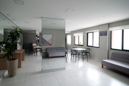 Área comum de kitnet/studio para alugar com 1 quarto, 26m² em Bela Vista, São Paulo