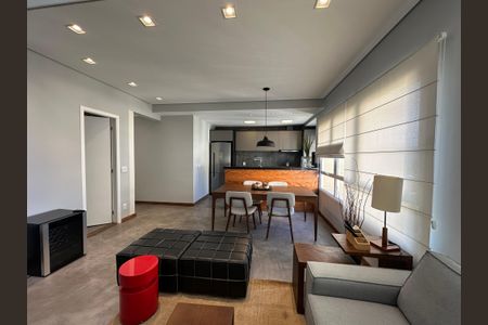 Apartamento à venda com 78m², 1 quarto e 2 vagas Apartamento à venda com 78m², 1 quarto e 2 vagasSala