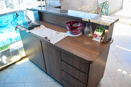 Apartamento à venda com 170m², 4 quartos e 3 vagasChurrasqueira privativa