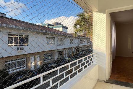 Varanda da Sala de casa de condomínio para alugar com 2 quartos, 121m² em Vila Matias, Santos