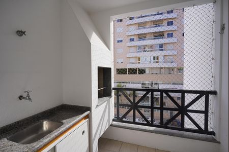 Varanda da Sala de apartamento para alugar com 2 quartos, 85m² em Itacorubi, Florianópolis
