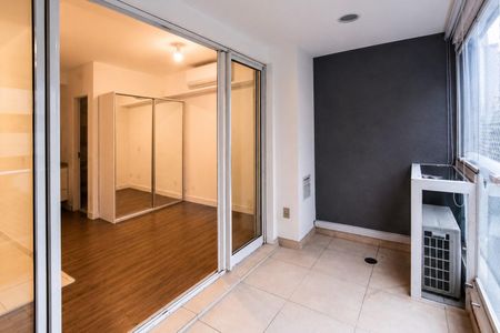 Varanda do Studio de kitnet/studio para alugar com 1 quarto, 34m² em Consolação, São Paulo