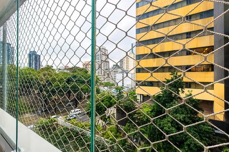 Vista da varanda do Studio de kitnet/studio para alugar com 1 quarto, 34m² em Consolação, São Paulo