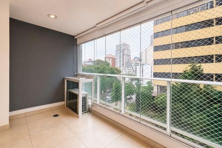 Varanda do Studio de kitnet/studio para alugar com 1 quarto, 34m² em Consolação, São Paulo