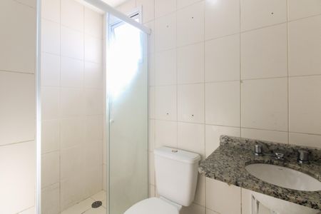 Banheiro  social de kitnet/studio para alugar com 1 quarto, 30m² em Tatuapé, São Paulo