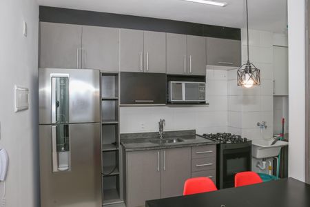 Apartamento para alugar com 32m², 1 quarto e sem vaga Apartamento para alugar com 32m², 1 quarto e sem vagaCozinha e Área de Serviço